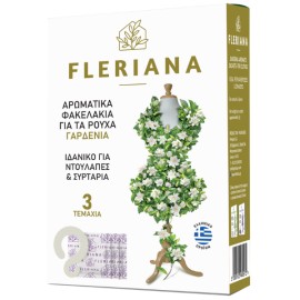 Fleriana Αρωματικό Ρούχων Γαρδένια 3 φακελάκια