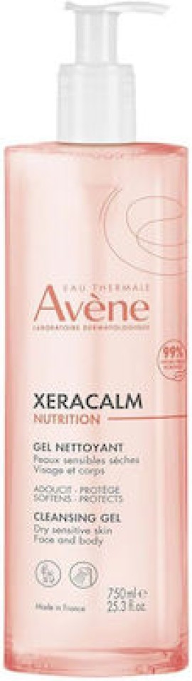 Avene Xeracalm Nutrition Baume Ενυδατικό Βάλσαμο Προσώπου & Σώματος 400 ml