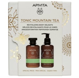 Apivita Tonic Mountain Tea Shower Gel with Essential Oils 250 ml + ... Apivita Tonic Mountain Tea Shower Gel with Essential Oils 250 ml + ...