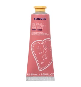 Korres Peony Rose Ενυδατική Κρέμα Χεριών, 50ml