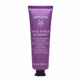 Apivita Face Scrub Bilberry Brightening 50 ml