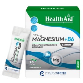 Health Aid Magnesium 375mg + B6 – Συμπλήρωμα Διατροφής με Μαγνήσιο ...