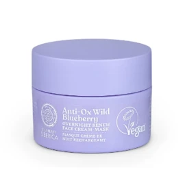 Natura Siberica Anti Ox Wild Blueberry Overnight Renewing Face Cream-Mask Μάσκα Νυκτός Ανανέωσης Για Όλους Τους Τύπους Επιδερμίδας 50 ml