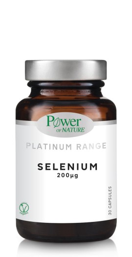 Power of Nature Platinum Range Selenium 200 µg 30 herbal capsules