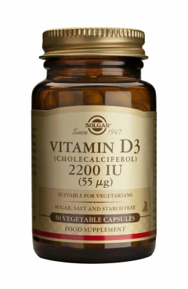 Solgar Vitamin D3 2200 IU 50 veg.caps