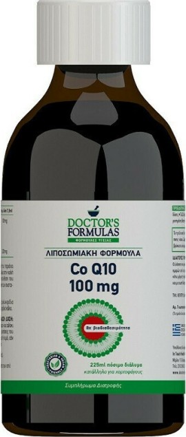 Doctors Formulas Λιποσωμιακή Φόρμουλα CoQ10 100 mg 225 ml