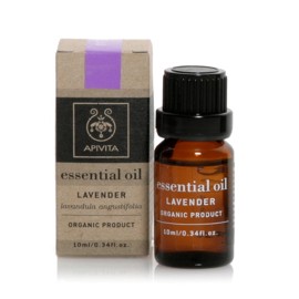 Apivita Essential oil Βιολογικό αιθέριο έλαιο Λεβάντα 10 ml