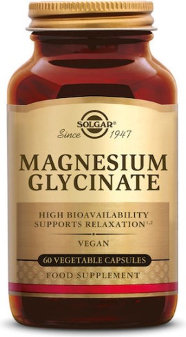Solgar Magnesium Glycinate 60 φυτοκάψουλες