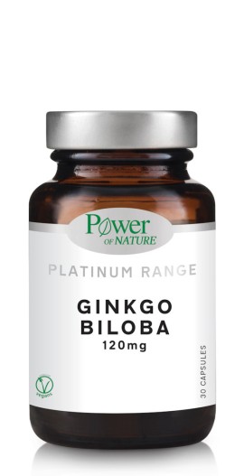 Power of Nature Platinum Range Ginkgo Biloba 120 mg 30 herbal capsules