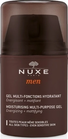 Nuxe Men Moisturizing Gel Ενυδατικό τζελ πολλαπλών χρήσεων Λειαίνει, Ενυδατώνει και Τονώνει το Δέρμα 50ml