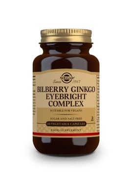 Solgar Bilberry Ginkgo Eyebright Complex 60 veg.caps