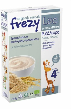 Frezylac Organic Cereals Ρυζάλευρο ολικής άλεσης 175 gr