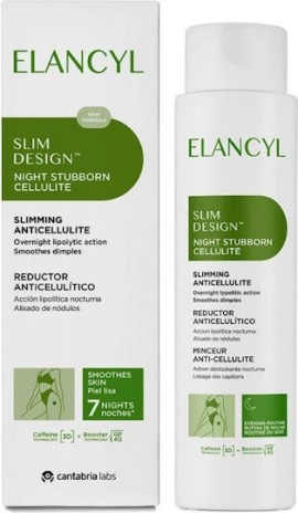 Elancyl Slim Design Nuit Εντατικό Αδυνάτισμα Κατά Τη Διάρκεια Της Νύχτας 200 ml (-50% στο 2ο Προϊόν)