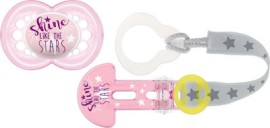 Mam Original Silicone Pacifier Set 6m+ & Clip it!