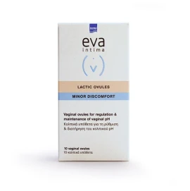Intermed Eva Intima Lactic Minor Discomfort 10 vag ovules