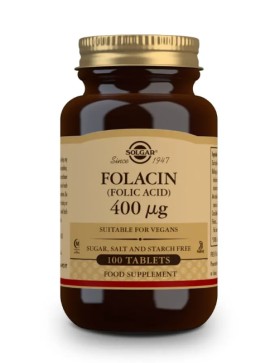 Solgar Folacin (Folic acid) 400 μg 100 tabs