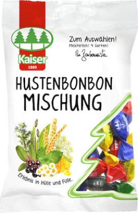 Kaiser 1889 Hustenbonbon Mischung Καραμέλες για το Βήχα 80gr
