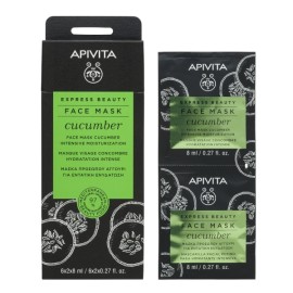 Apivita Express Beauty Face mask Cucumber 2 x 8 ml