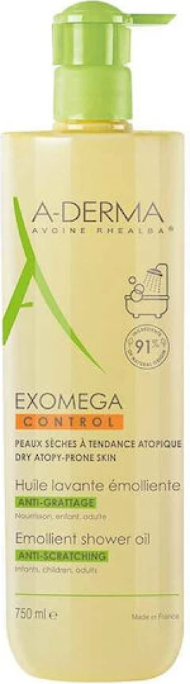 A-Derma Exomega Control Huile Lavante Emolliente 750 ml