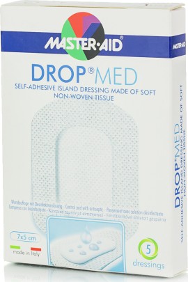 Master Aid Drop Med 5x7 (4.2x2.6) 5τμχ