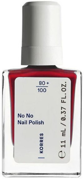 Korres No No Gloss Βερνίκι Νυχιών 51 True Red 11ml
