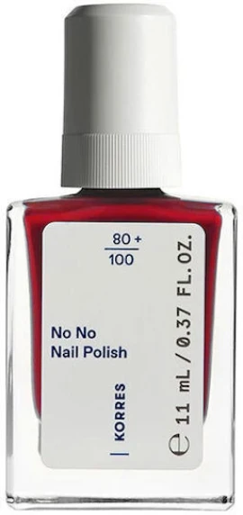 Korres No No Gloss Βερνίκι Νυχιών 51 True Red 11ml