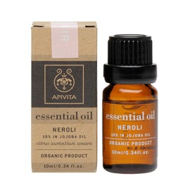 Apivita Essential oil Βιολογικό αιθέριο έλαιο Νερολί 10% σε Jojoba 10 ml