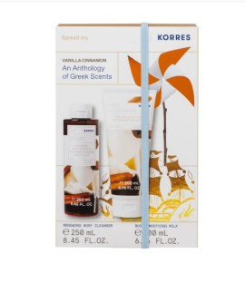 Korres An Anthology Of Greek Scents Βανίλια-Κανέλα Αφρόλουτρο 250 m...