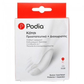 Podia Bunion Total Relief Protector & Separator one size 1 pc