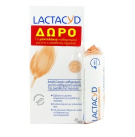 Lactacyd Intimate Lotion 300 ml & Gift Wipes 15 pcs