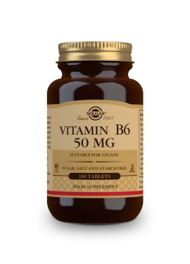 Solgar Vitamin B-6 50 mg 100 tabs