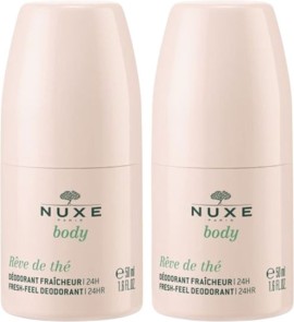 Nuxe Reve De The Fresh-Feel Deodorant 24h Αποσμητικό για Αίσθηση Φρεσκάδας 2 x 50 ml (1+1 Δώρο)