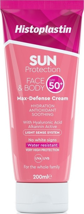 Histoplastin Sun Face & Body Max Defense Cream SPF50+ 200 ml