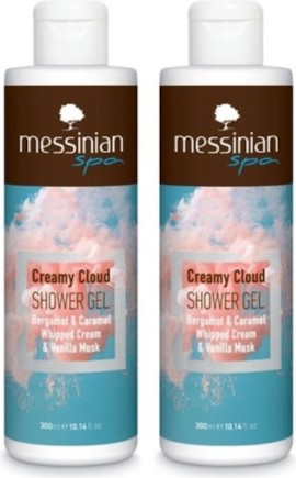 Messinian Spa Promo Shower Gel Creamy Cloud 2x300ml