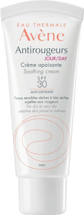 Avene Antirougers Jour Creme Apaisante Κρέμα Ημέρας Κατά Των Κοκκινίλων SPF30 40 ml