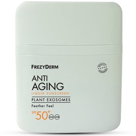 Frezyderm Αντηλιακό Προσώπου με Φυτικά Εξωσώματα SPF50+ 50ml – Υγρή...