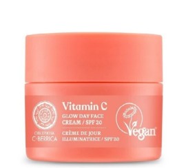 Natura Siberica C-Berrica Vitamin C Glow Day Face Cream with SPF20 for Moisturizing 50ml