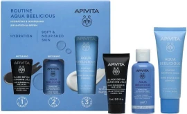 Apivita Hydrating & Nourishing Aqua Beelicious Hydrating Rich Texture Cream 40 ml + 2 Mini-Sized Δώρα