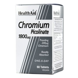 Health Aid Chromium Picolinate 200 mcg 60 tabs
