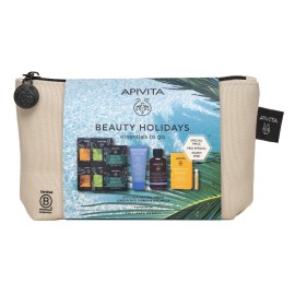 Apivita Beauty Holidays Essentials to Go Ολοκληρωμένο Σετ Φροντίδας Προσώπου