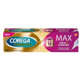 Corega Max Hold + Comfort Στερεωτική Κρέμα Τεχνητής Οδοντοστοιχίας 40 g