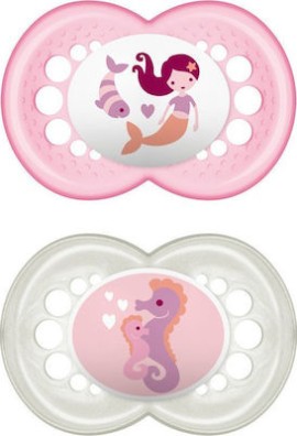 Mam Perfect Orthodontic Silicone Pacifier 16m+ 2 Pieces