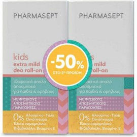 Pharmasept Offer Pack Kids Extra Mild Deo Roll on 2x50ml