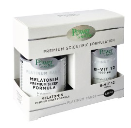 Power Of Nature Promo Platinum Range Melatonin Sleep Formula 30 caps & B-Vit 12 1000mg 20 Tabs