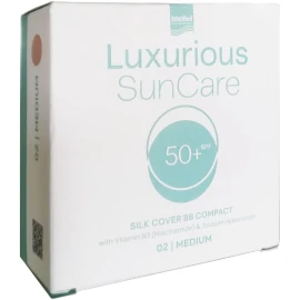 Intermed Luxurious Sun Care Silk Cover BB Compact SPF50+ Medium 12 g
