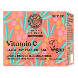 Natura Siberica C-Berrica Vitamin C Glow Κρέμα Προσώπου Ημέρας με SPF20 για Ενυδάτωση 50ml