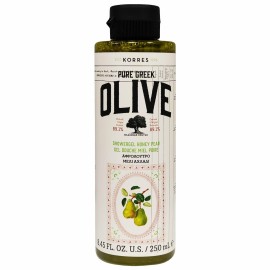 Korres Pure Greek Olive Αφρόλουτρο Μέλι Αχλάδι 250 ml