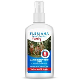 Fleriana Mosquito Repellent Family Αντικουνουπικό Σπρέι, 100ml