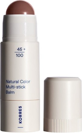 Korres Natural Collor Multi Stick Balm Πολυχρηστικό Stick για Χείλη & Μάγουλα 32 Muted Brown 4.5g