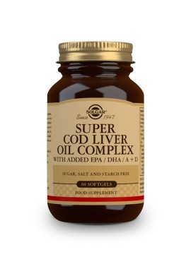 Solgar Super Cod Oil Complex 60 softgels